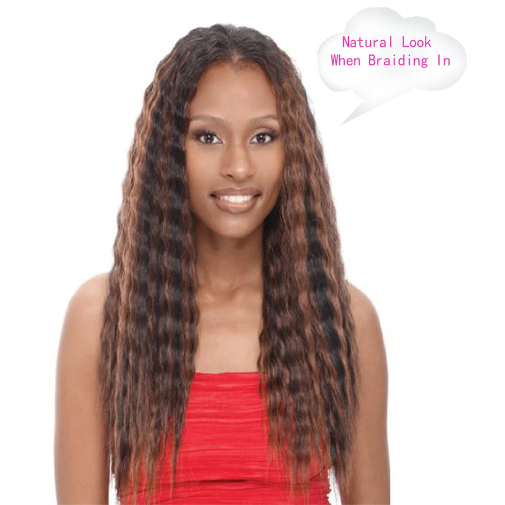 Wet N Wavy Bulk hair human hair blend Braiding 