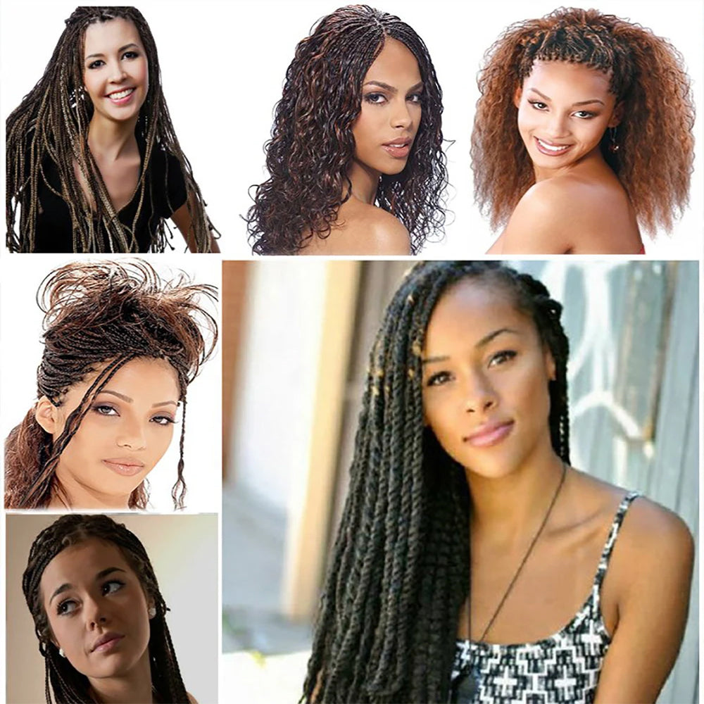 Wet N Wavy Bulk hair human hair blend Braiding 