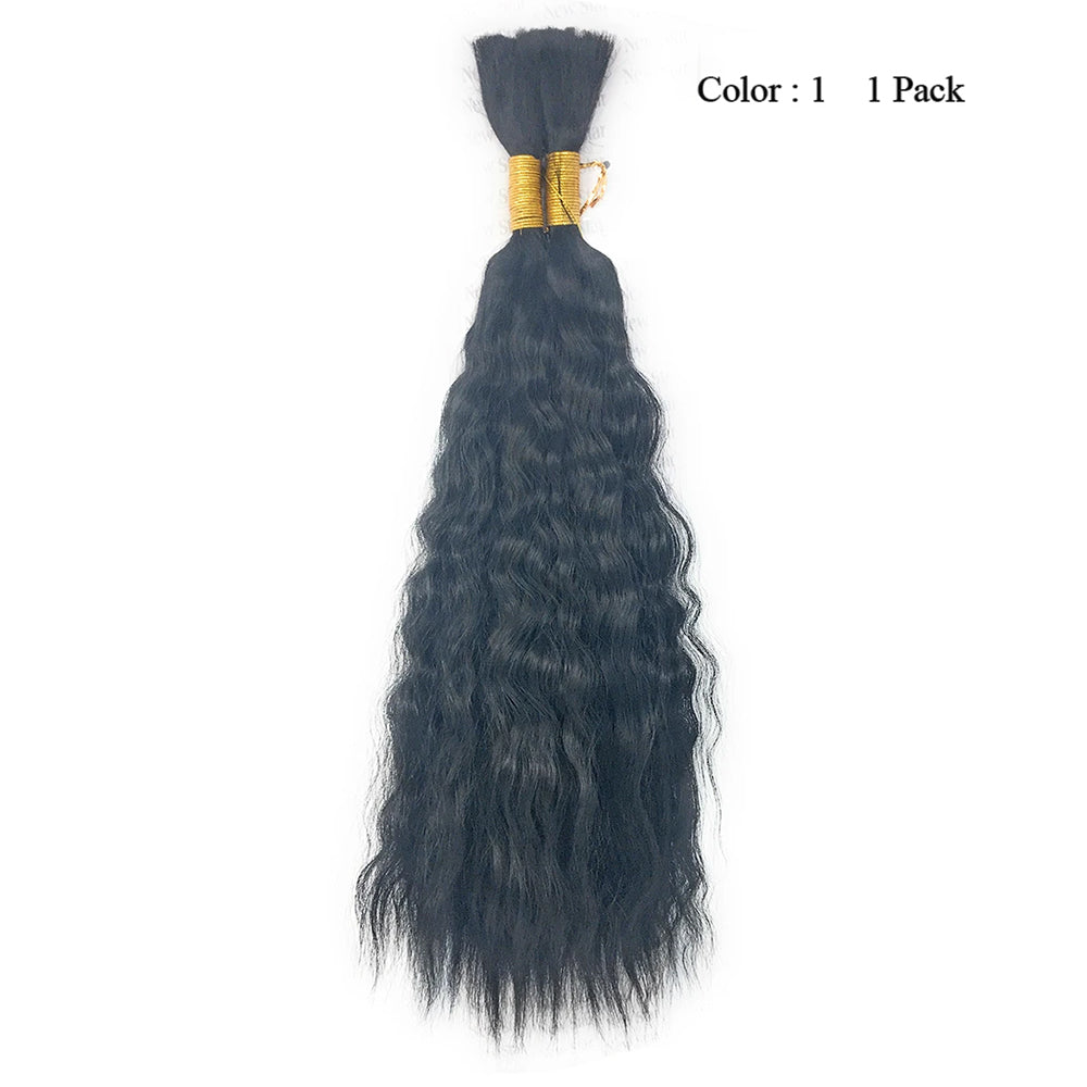 Wet N Wavy Bulk hair human hair blend Braiding 