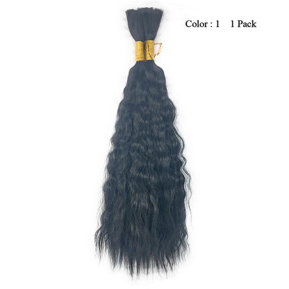 Wet N Wavy Bulk hair human hair blend Braiding 