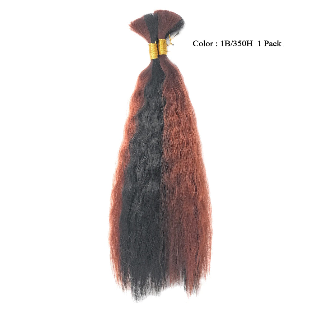 Wet N Wavy Bulk hair human hair blend Braiding 