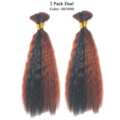 Wet N Wavy Bulk hair human hair blend Braiding 