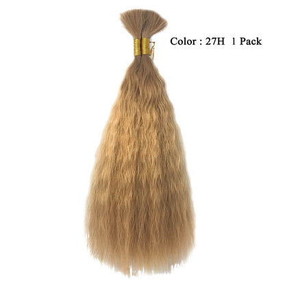 Wet N Wavy Bulk hair human hair blend Braiding 