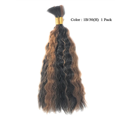 Wet N Wavy Bulk hair human hair blend Braiding 