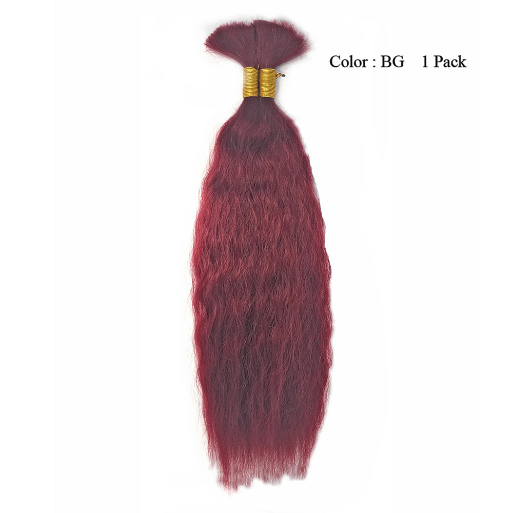 Wet N Wavy Bulk hair human hair blend Braiding 