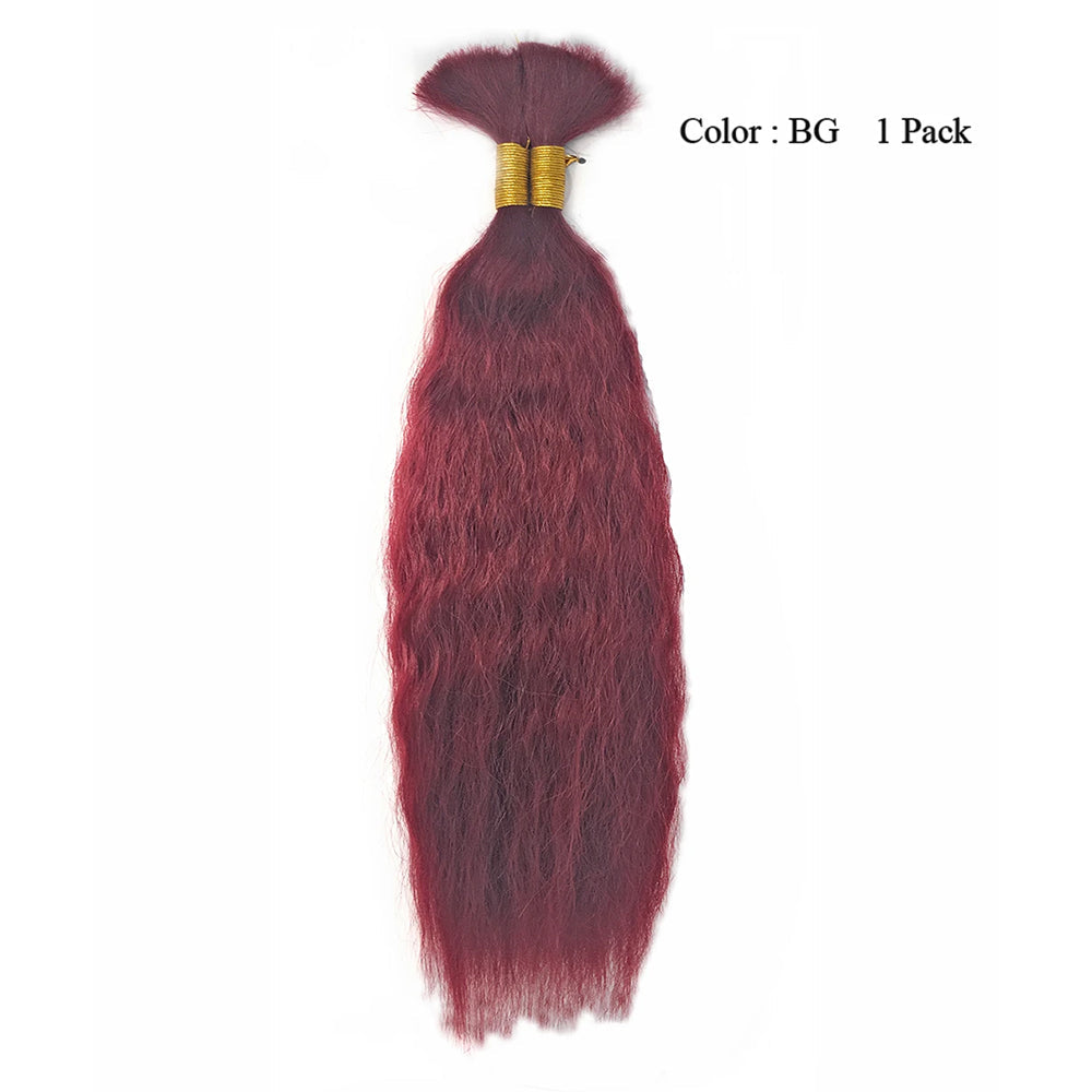 Wet N Wavy Bulk hair human hair blend Braiding 