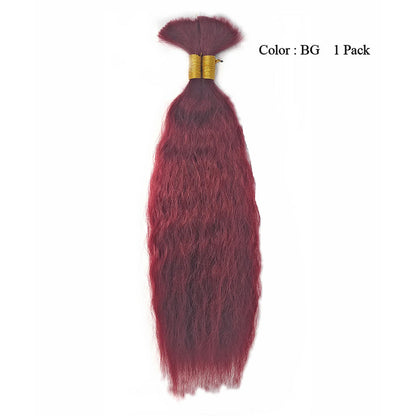 Wet N Wavy Bulk hair human hair blend Braiding 