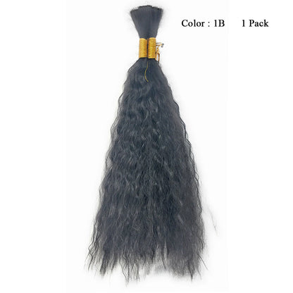 Wet N Wavy Bulk hair human hair blend Braiding 