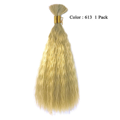 Wet N Wavy Bulk hair human hair blend Braiding 