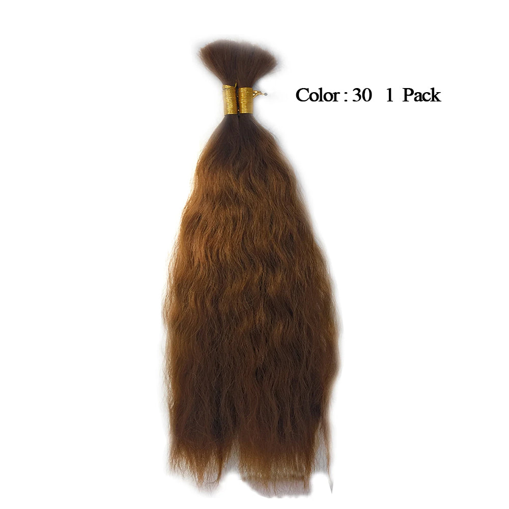 Wet N Wavy Bulk hair human hair blend Braiding 