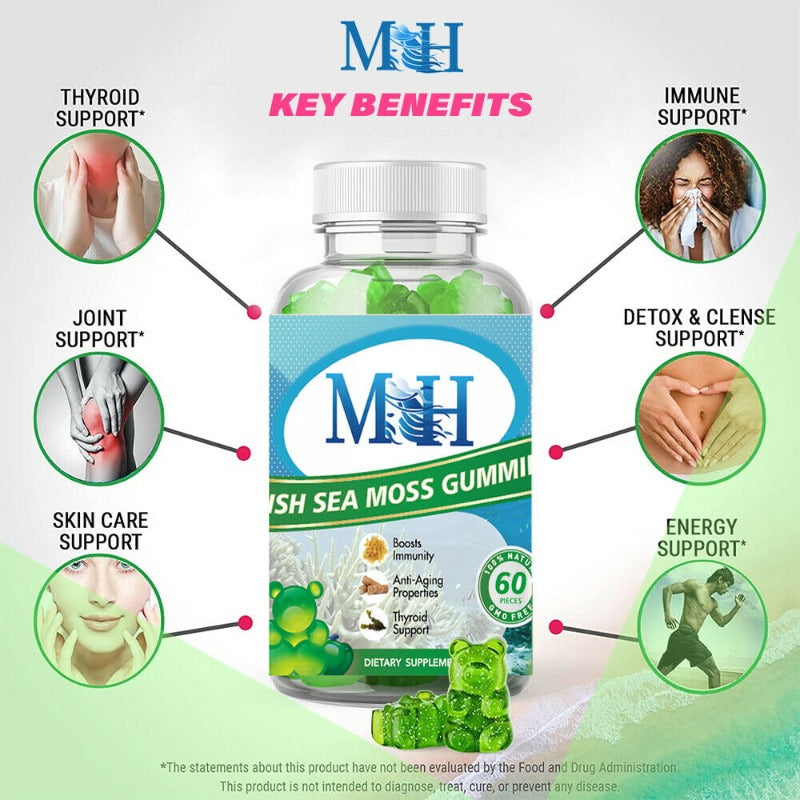 Irish Vegan Sea Moss Gummies
