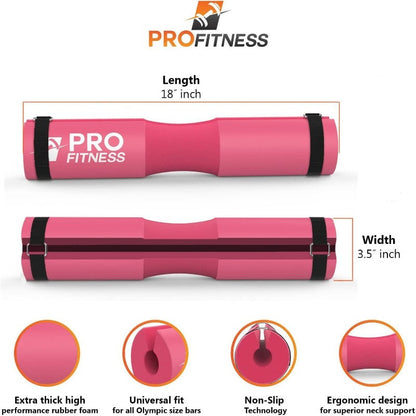ProFitness Squat Pad Shoulder Support For Squats, Lunges & Hip Thrusts