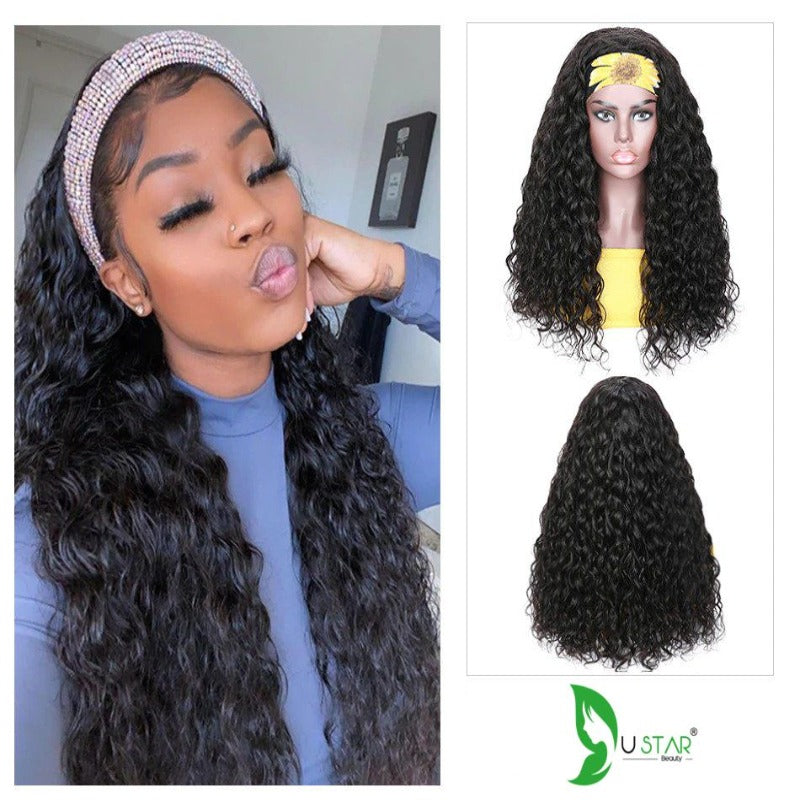 Headband wig easy install