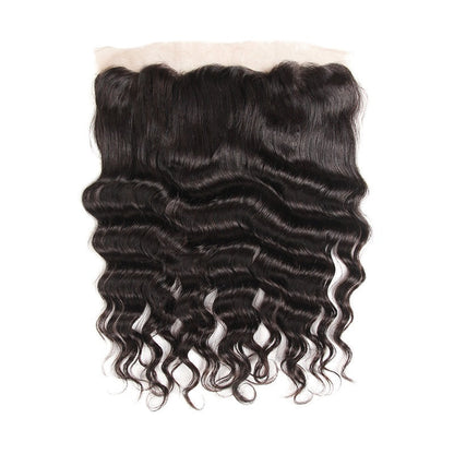 13x4HD Lace Frontal Straight, Body Wave, Deep Wave Free Part Bleached Knots Brazilian Virgin Hair Swiss Lace, Skin-melt Lace, Invisible Lace