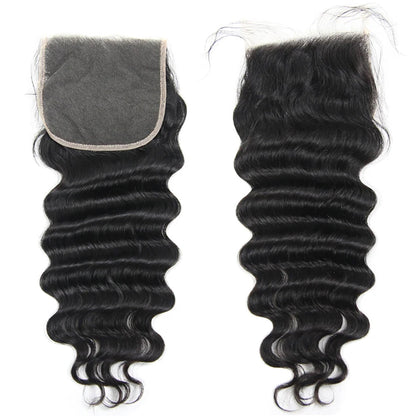 5x5 HD Lace Closure Loose Wave – Natural Black High Quality Human Hair | Pre-Plucked, Skin-Melt HD Lace