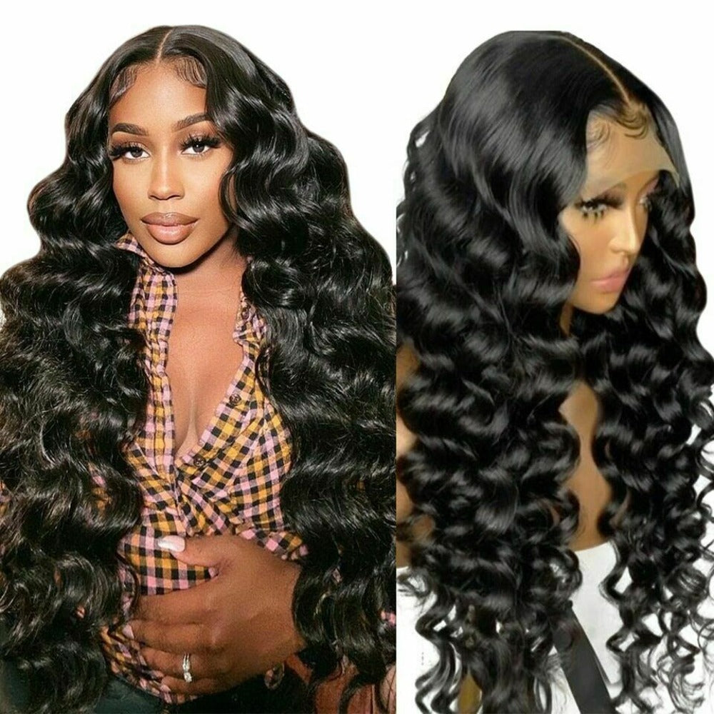 Wig Loose Wave 4*4 Transparent