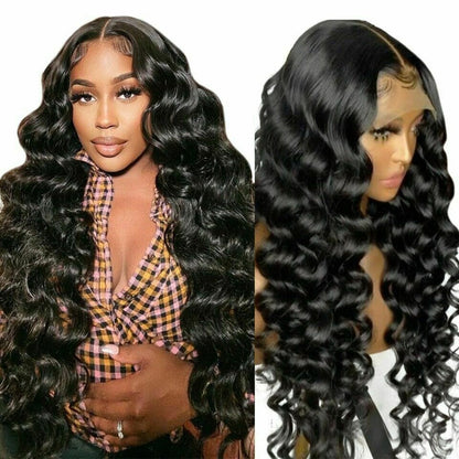 Wig Loose Wave 4*4 Transparent
