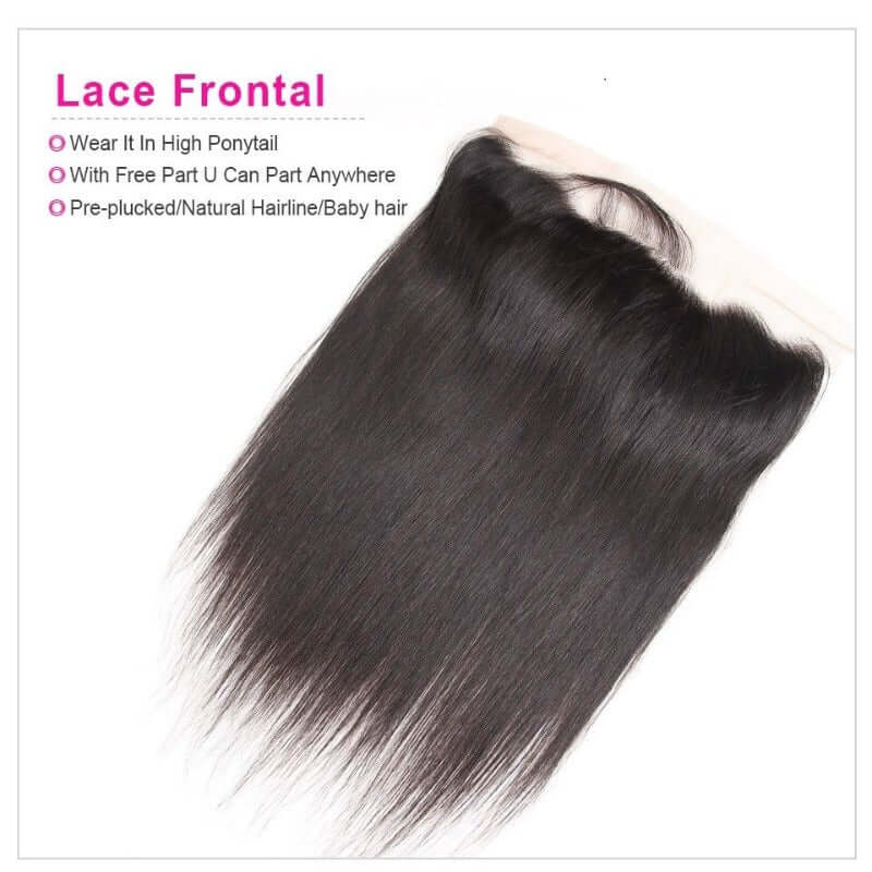 Ustar 100% Human Hair4x13  Frontal Straight